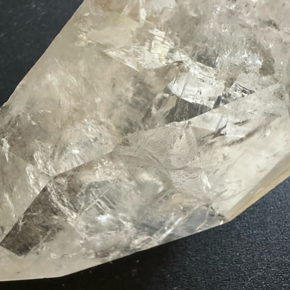 Lemurian Clear Quartz Large Crystal - Picture 10 of 12
